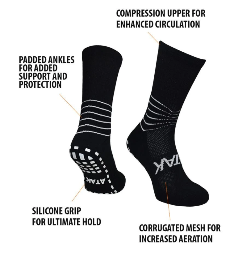 C-Grip Socks Black Details