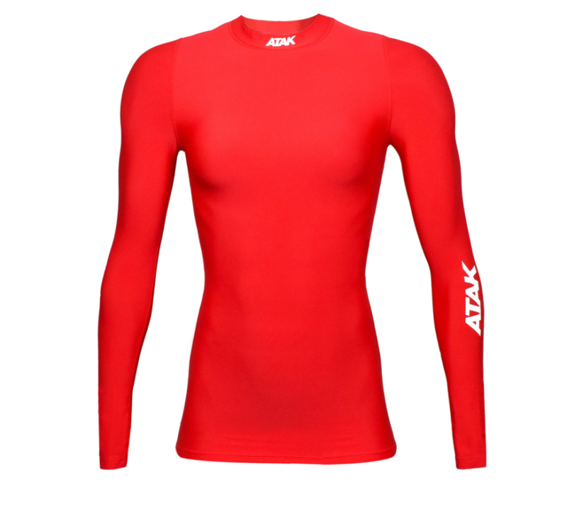 Red female Compression top