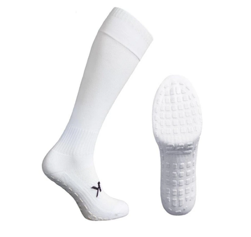 SHOX Full Length Grip Socks white
