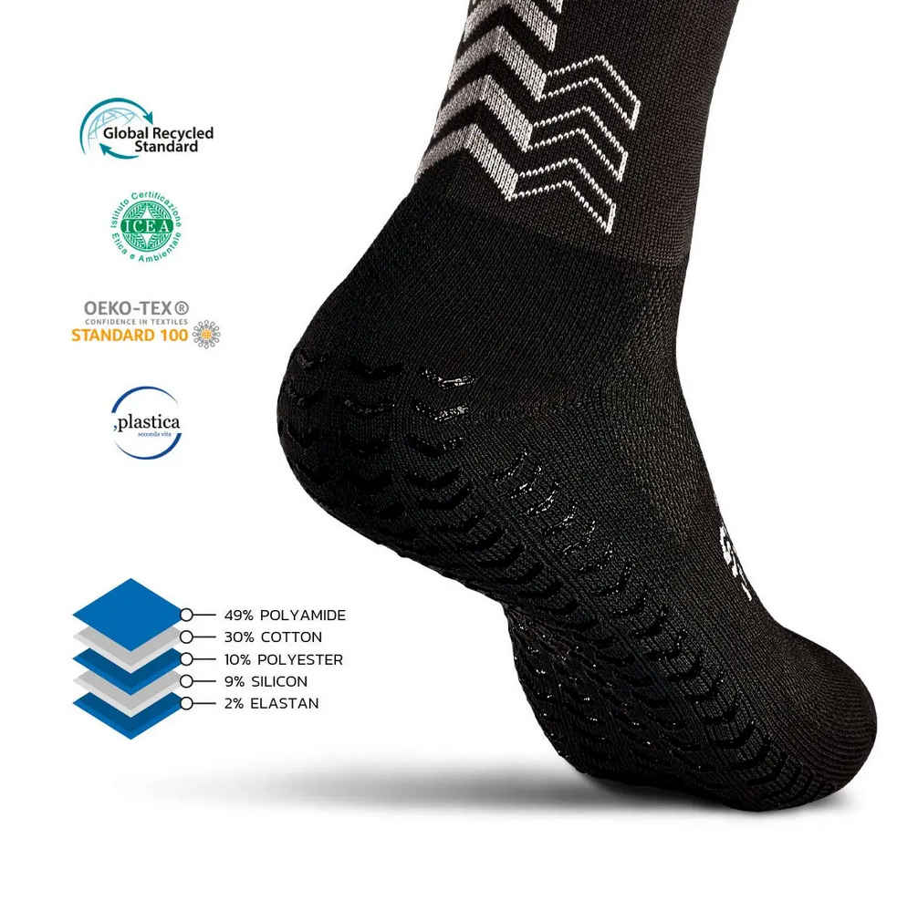 SOXPro Grip Socks - White, Anti-Slip