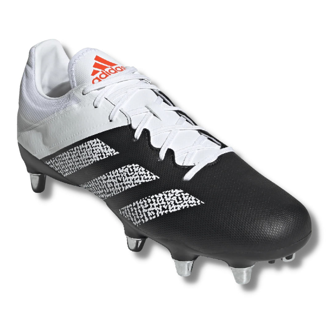 Kakari Elite Black and White SG Rugby Cleat | Rugby Now