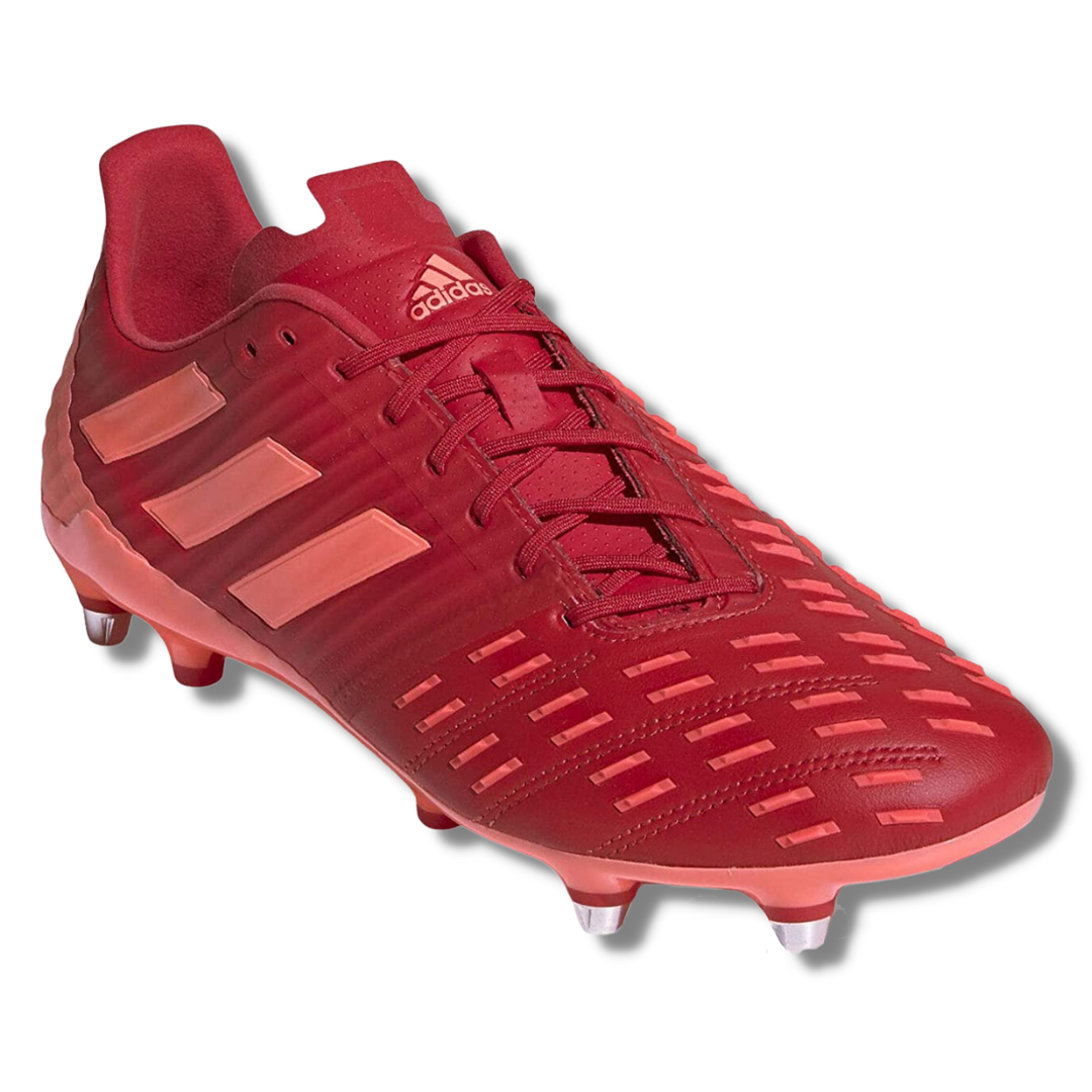 adidas Predator Malice Control P (SG) Scarlet Rugby Cleat Rugby Now