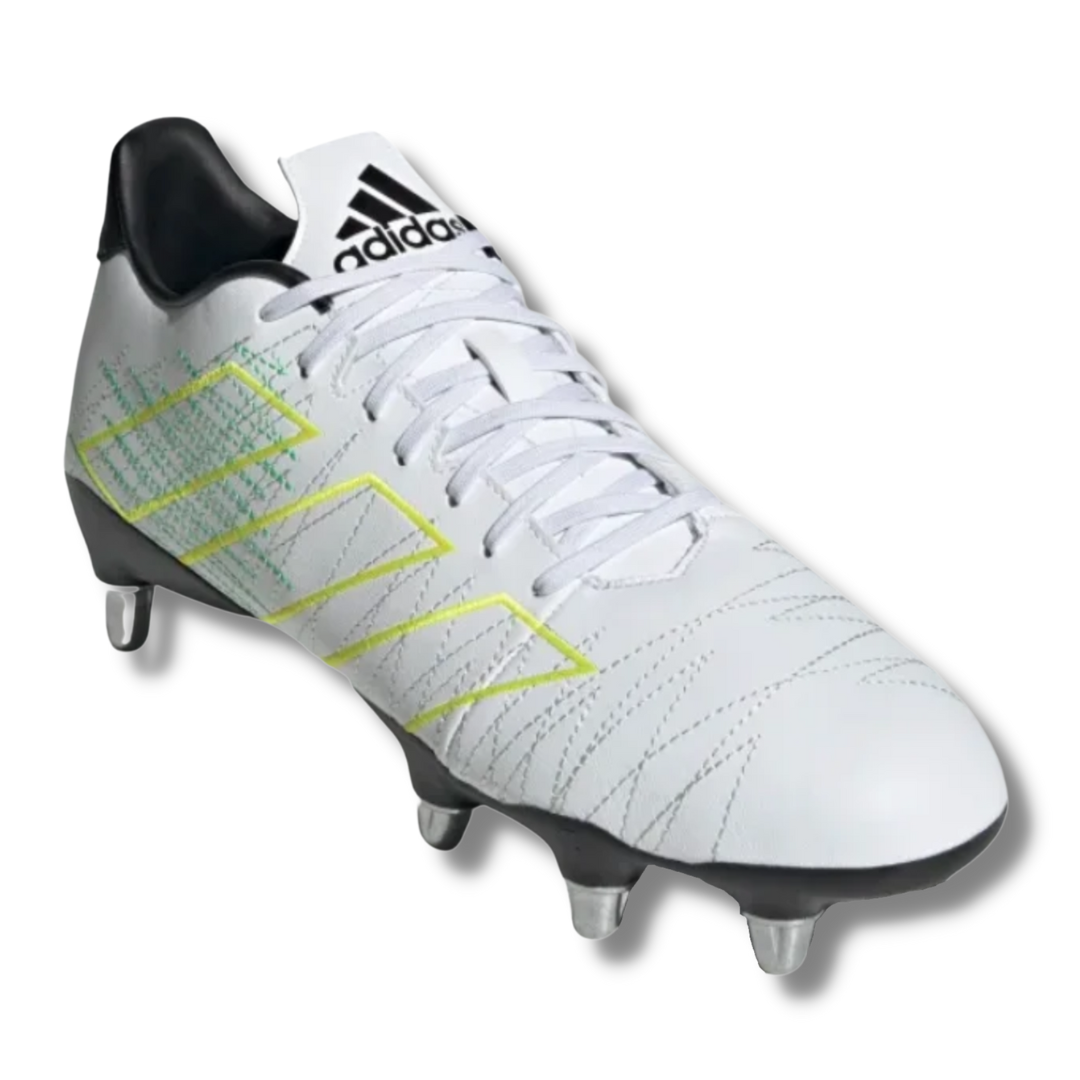 adidas Kakari Elite SG Rugby Cleats - Cloud White | Rugby Now