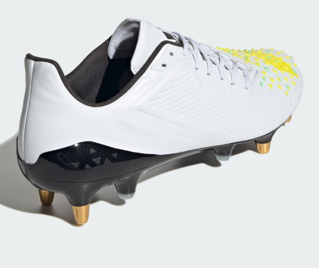 adidas Predator Malice SG Rugby cleats White/Yellow Rugby Now
