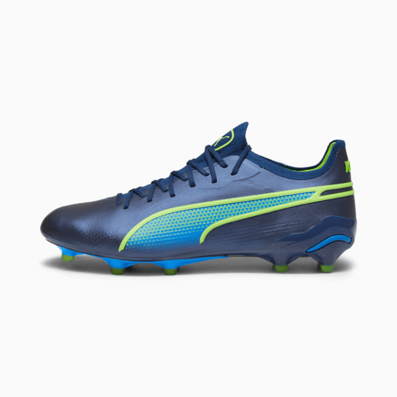 Puma King Ultimate Blue FG Rugby Soccer Cleats