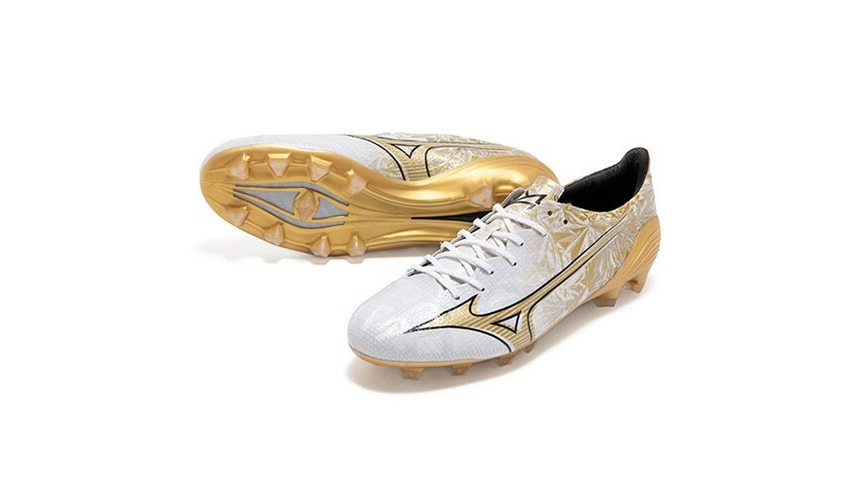 Mizuno Alpha Japan Gold FG Cleat | Rugby Cleats