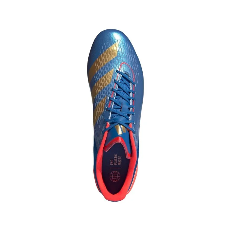 adidas Adizero RS15 Pro SG Rugby Cleats - Blue | Rugby Now