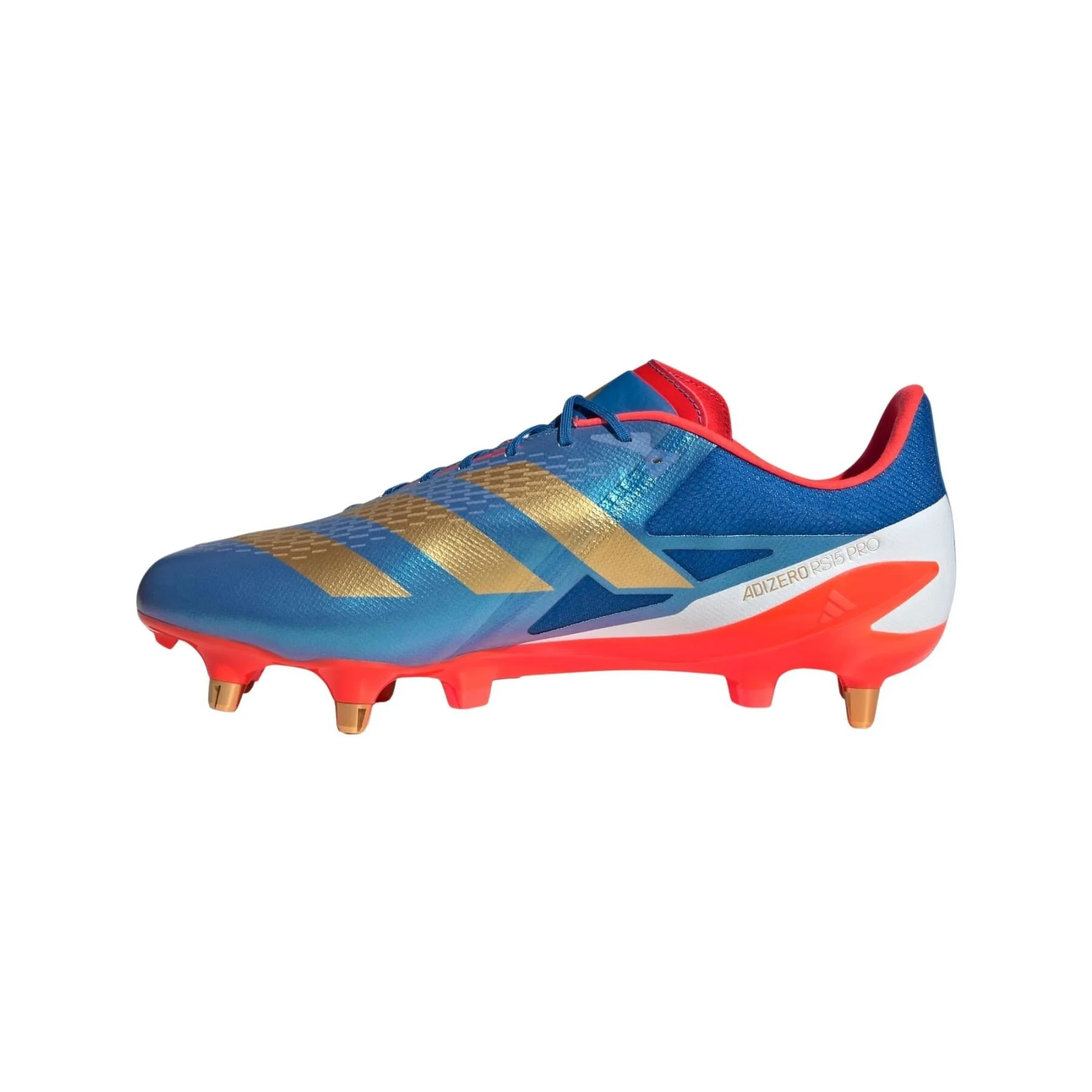 adidas Adizero RS15 Pro SG Rugby Cleats Blue Rugby Now