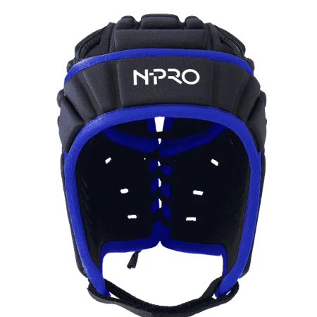 N-Pro Rugby Scrum Cap Headguard Blue