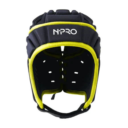 N-Pro Rugby Scrum cap Headguard Yellow