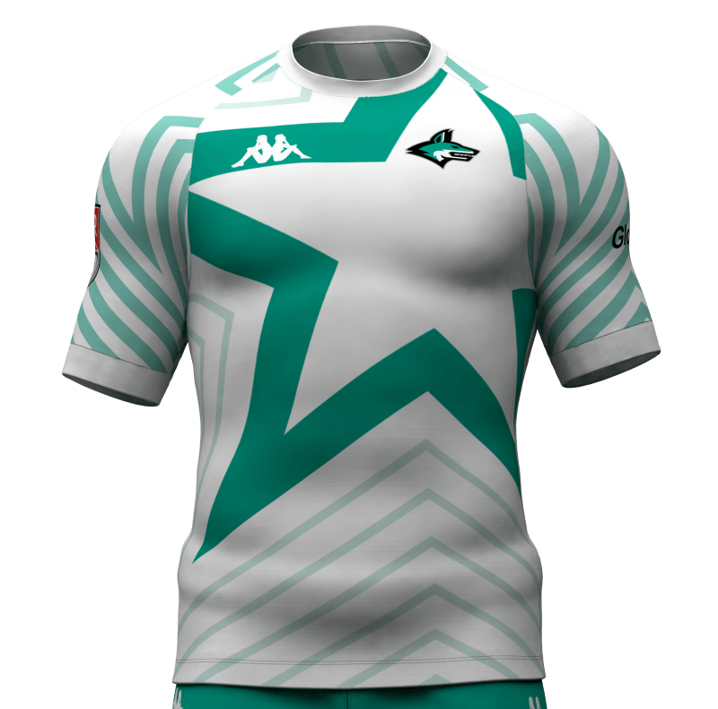 Dallas Jackals Rugby 2024 Kappa Away Jersey MLR