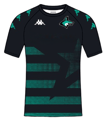 Dallas Jackals rugby Kappa Training Tee Shirt MLR