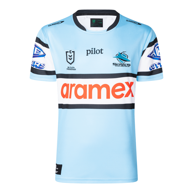 Cronulla-Sutherland Sharks NRL Rugby 2025 Home Jersey