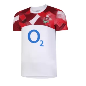 England Rugby Warm Up Jersey – Brilliant White