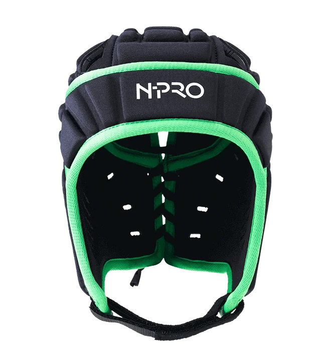 N-Pro Scrum Cap Green | Equipment | Headguards | Rugby Now