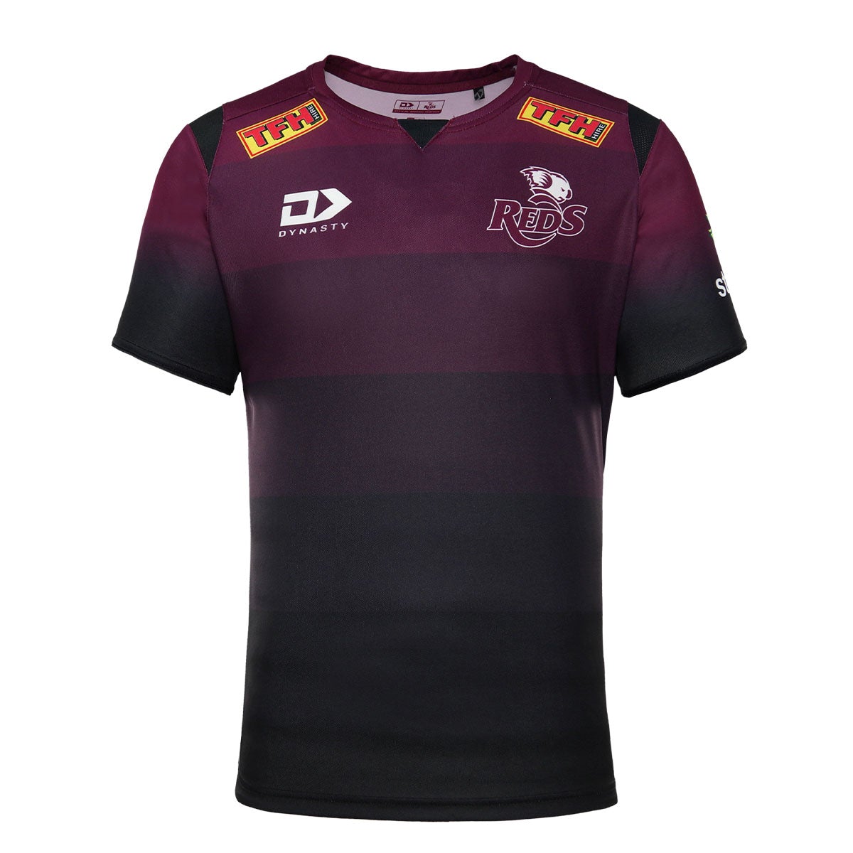 ウェア Queensland Reds Rugby Tshirt XL Queensland Red Training Tee | Official Replica | Rugby Now