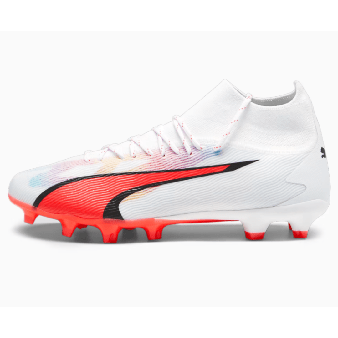 Puma Ultra Pro FG Cleats White Orchid | Rugby Now