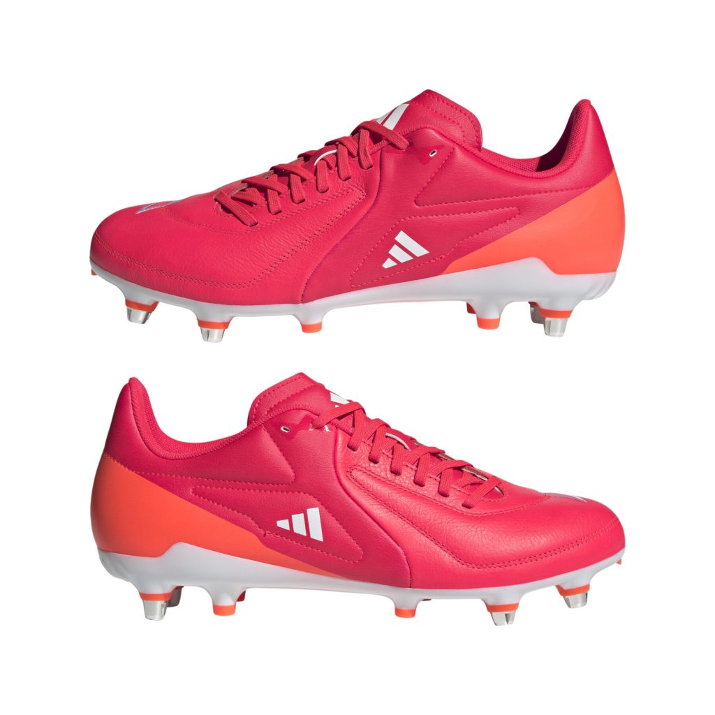 Adidas RS15 Elite SG Rugby Cleats Lucid Red | Rugby Now