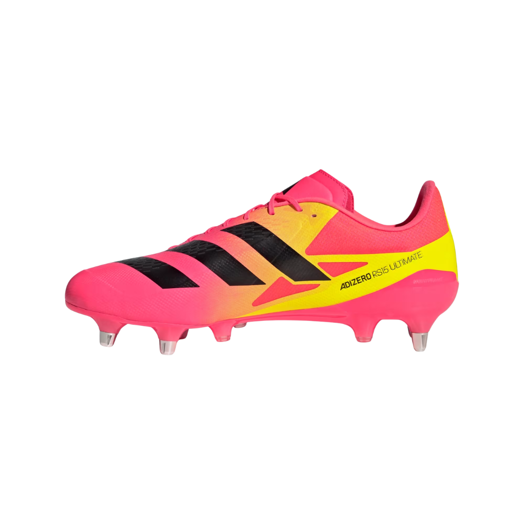 Adidas Adizero RS15 Ultimate SG Rugby Cleats Solar | Rugby Now
